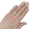 Bague 49 Cartier 1895 - Bague solitaire en platine et diamant 58 Facettes 35364