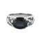 Bague 56 Mauboussin - Bague Nuit d'Amour or gris saphirs et diamants 58 Facettes DV4694-1
