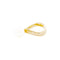 Bague 51 Dinh Van - Bague vintage en or jaune avec perle Akoya 58 Facettes 35284