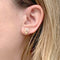 Boucles d'oreilles Messika Fiery - Boucles d’oreilles en or rose et diamants 58 Facettes 35341