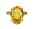 Bague 52 Bague or jaune, citrine 58 Facettes AB385