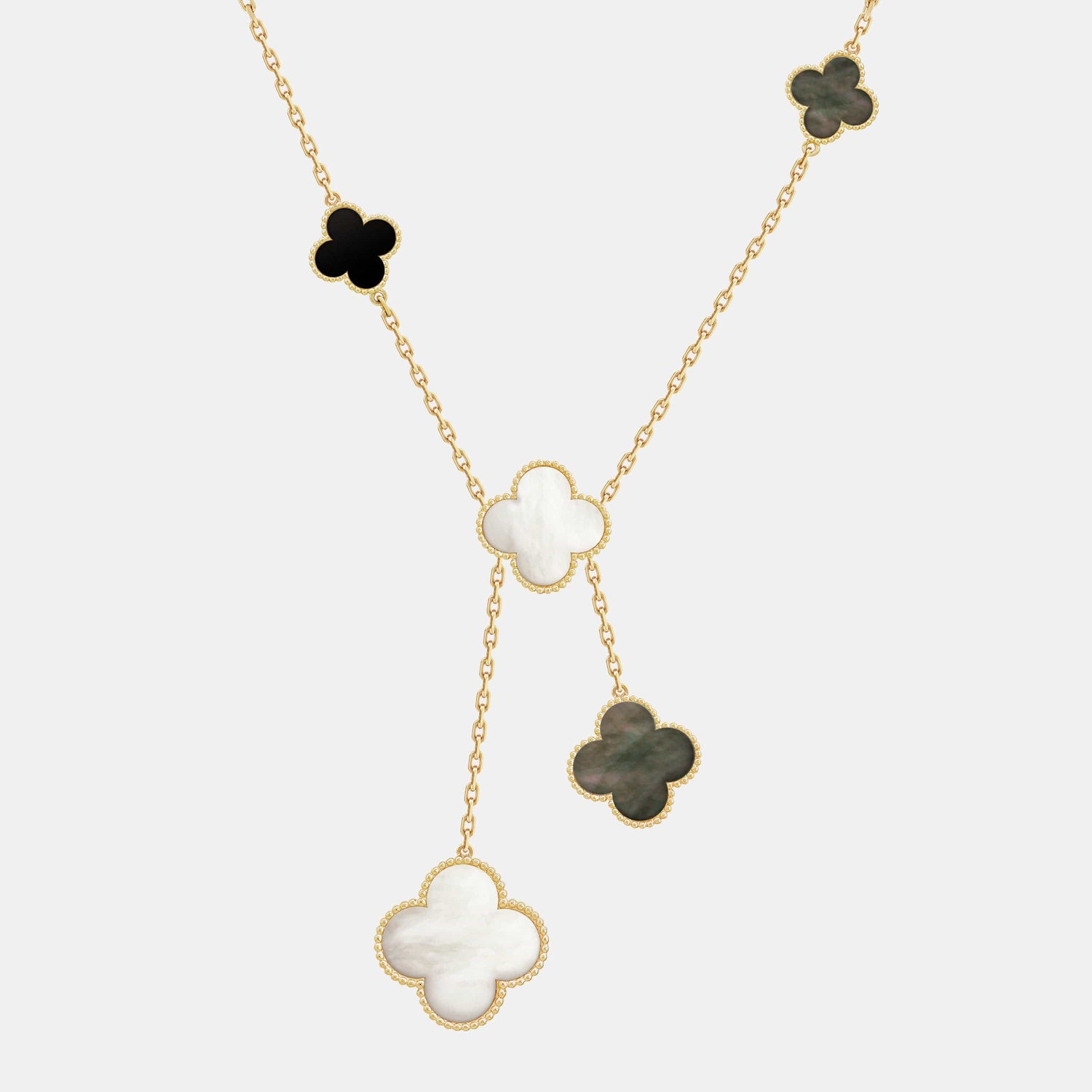 Collier Magic Alhambra Or jaune Mixte 6 motifs