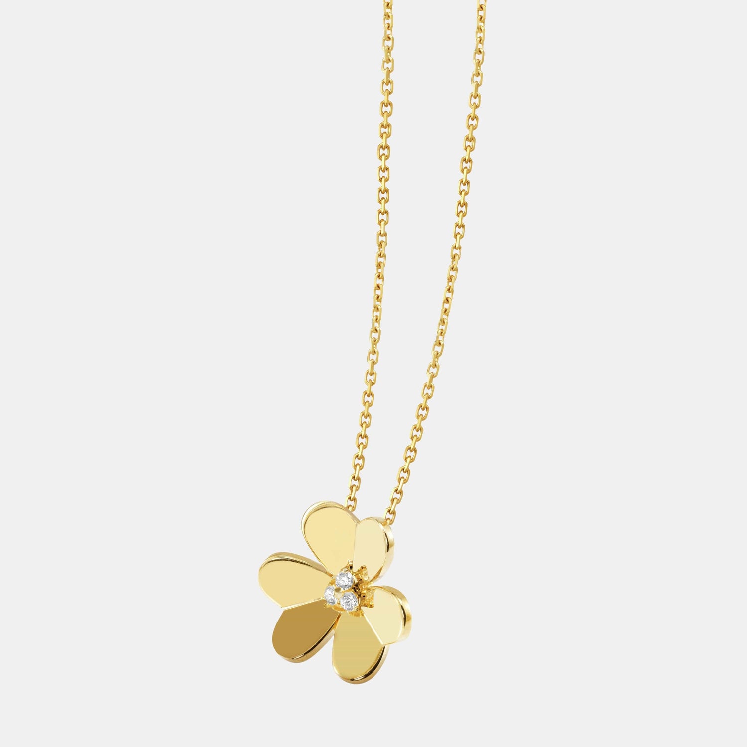 Pendentif Frivole Or jaune Diamant 0.16ct