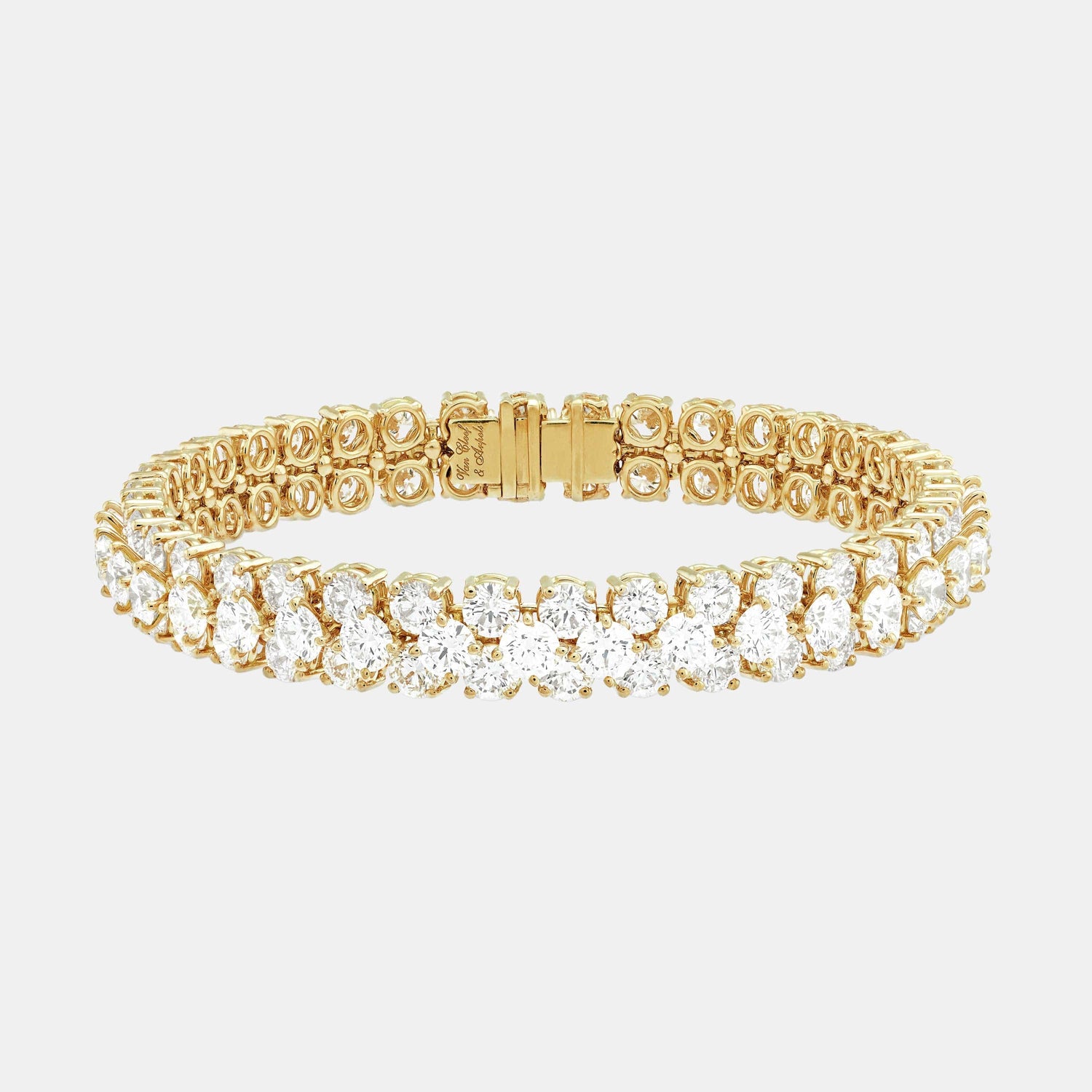 Collier A Cheval Or jaune Diamant 54.04ct