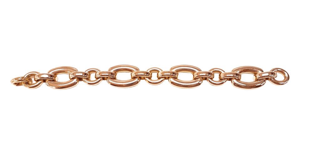 Bracelet Bracelet anneaux style années 70 58 Facettes BRA.DERKAL.70