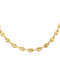 Bague Chaine Grains de café massive or jaune 58 Facettes