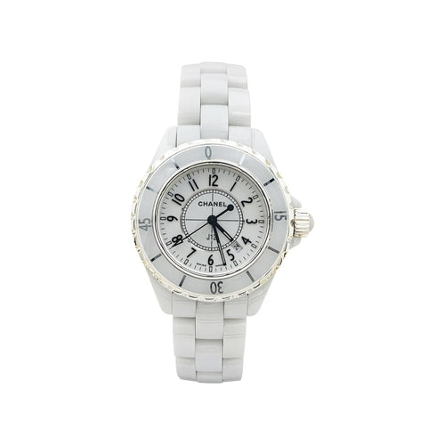 Montre Chanel J12 - Montre en céramique blanche et acier 58 Facettes 35313