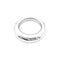 Bague 52 Chaumet Anneau - Bague jonc bombée en or blanc 750 58 Facettes 35248