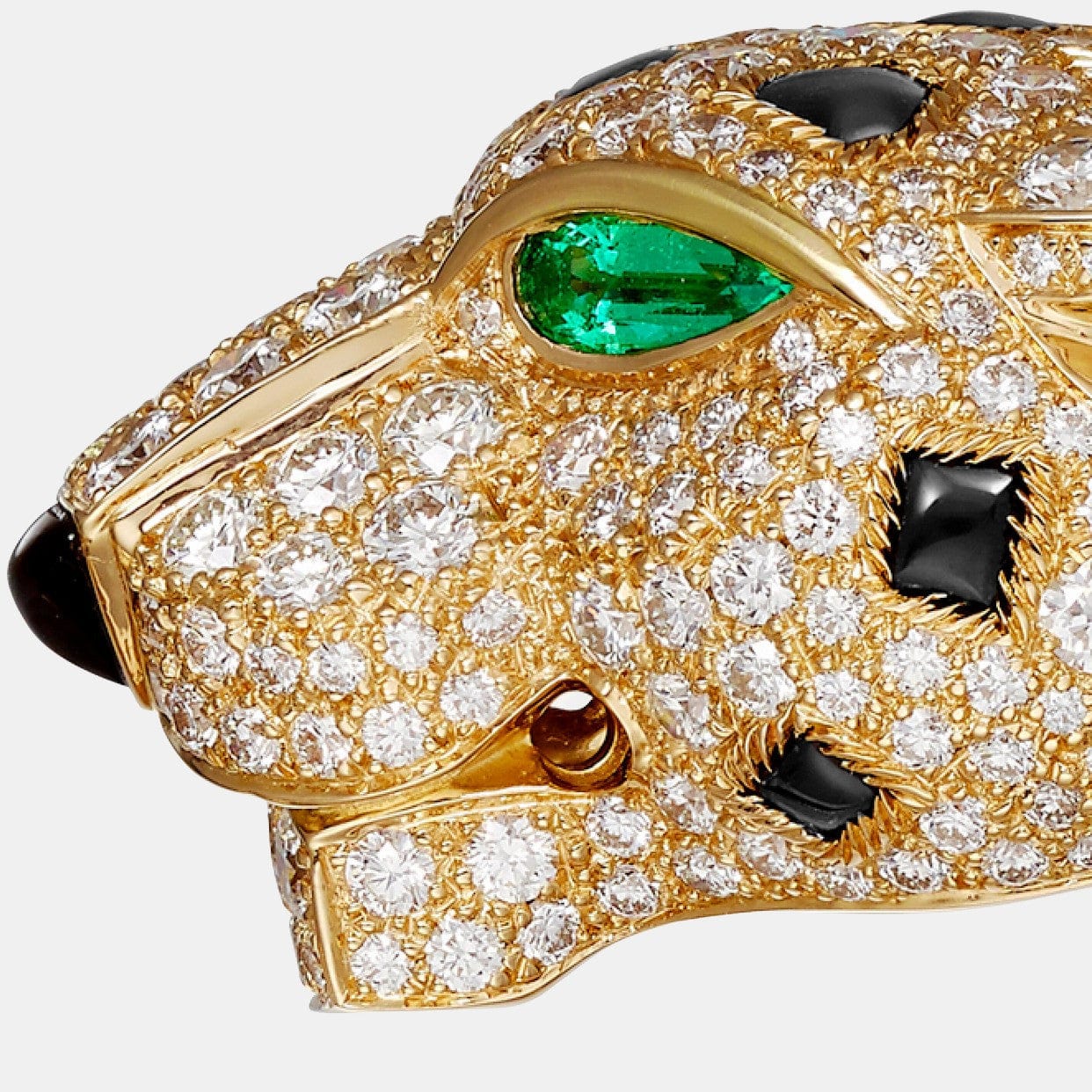 Bracelet Panthère Or jaune Diamant