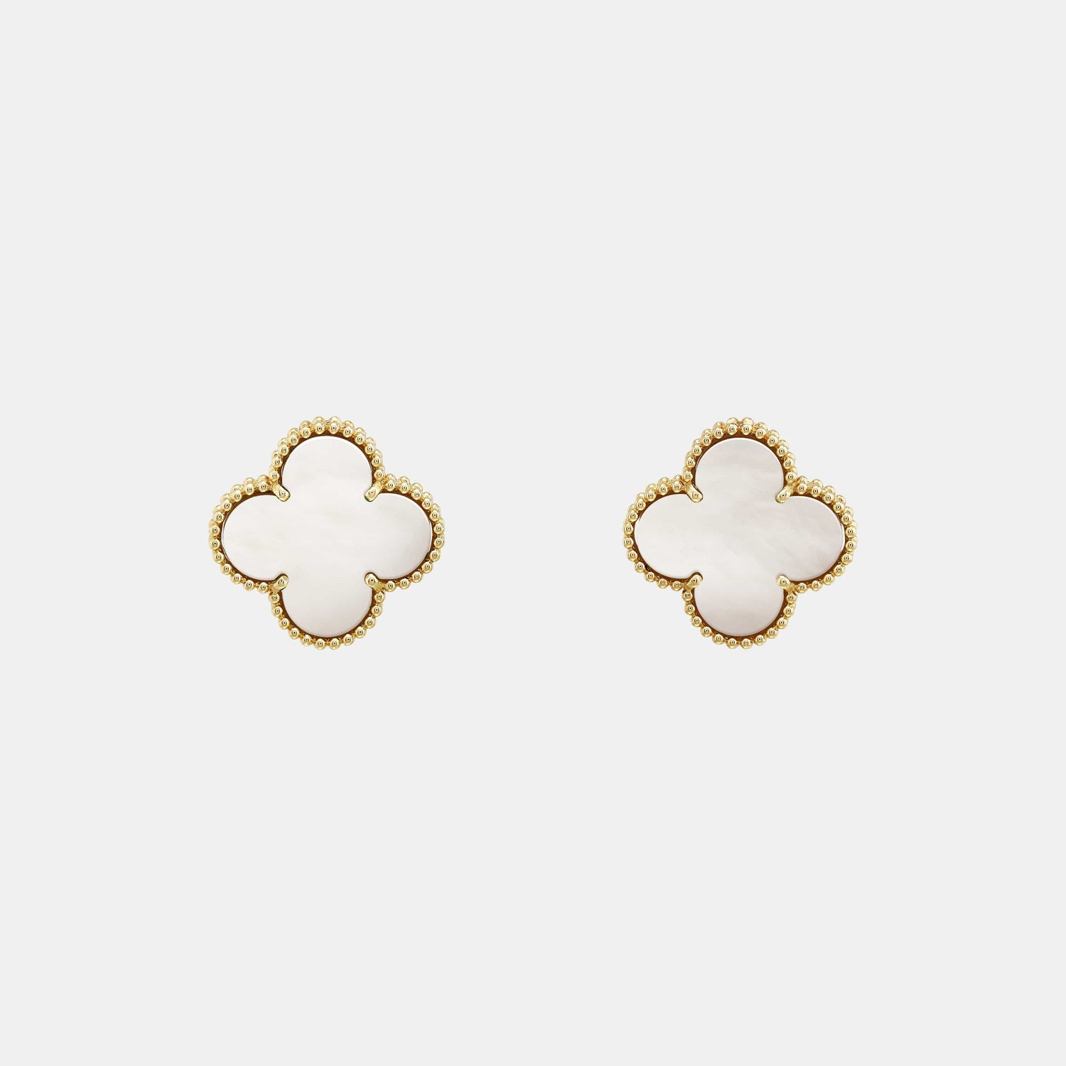 Boucles d'oreilles Magic Alhambra Or jaune Perle 