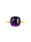 Bague 54 POMELLATO - bague Nudo Petit 2 ors et améthyste 58 Facettes