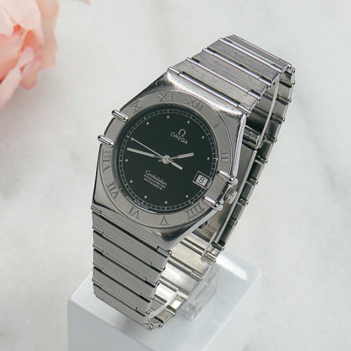 Montre Omega Constellation - Montre chronomètre automatique homme en acier inoxydable 58 Facettes 2054