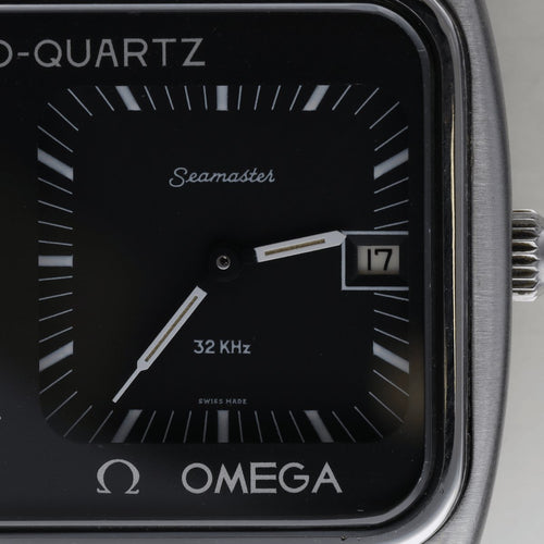 Montre Omega Seamaster ChronoQuartz - Montre en acier réf. 196.0052 (vers 1976) 58 Facettes FB11017