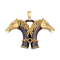 Pendentif Pendentif FRED double tête de cheval en or jaune et corne. 58 Facettes 34724