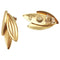 Boucles d'oreilles Lalaounis - Boucles d’oreilles motif feuillage en or jaune 22k 58 Facettes 27271