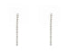 Boucles d'oreilles Boucles d’oreilles tennis pendantes en or blanc 18 ct, 0,68 ct diamants 58 Facettes 14011