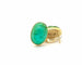 Boucles d'oreilles Boucles d’oreilles en or jaune 18 kt et turquoises naturelles 58 Facettes 6602