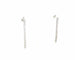 Boucles d'oreilles Re Carlo - Boucles d’oreilles tennis pendantes en or blanc 18 ct et diamants 58 Facettes 5853