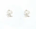 Boucles d'oreilles Boucles d’oreilles en or blanc 18 ct avec saphirs et diamants 58 Facettes 9615