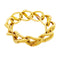 Bracelet Mellerio - Bracelet vintage à maillons torsadés en or jaune 18 carats 58 Facettes 35262