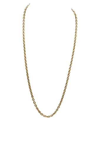 Collier Chaine or jaune 58 Facettes