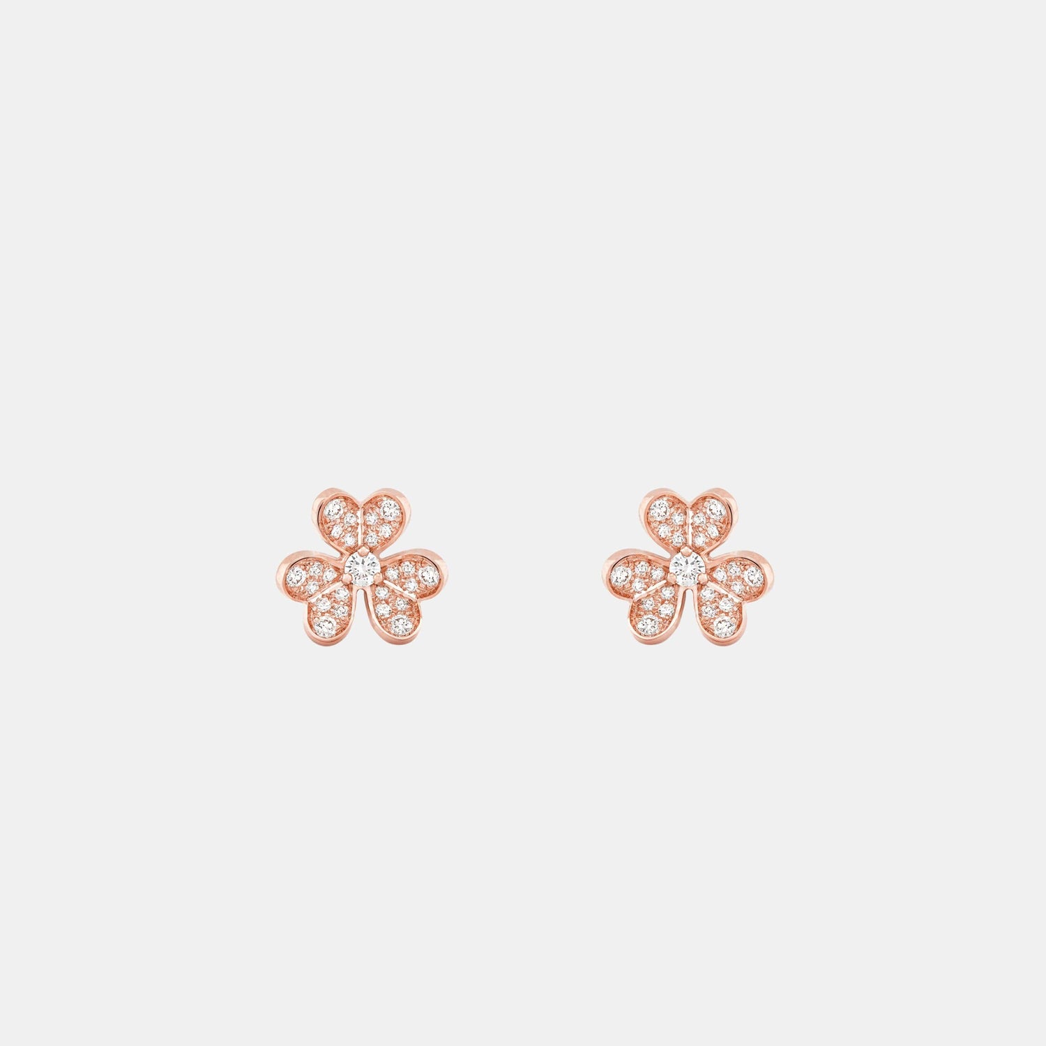 Boucles d'oreilles Frivole Or rose Diamant 0.44ct