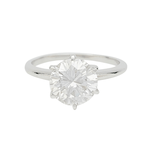 Bague 53 Solitaire - Bague en platine 950 avec diamant 2,23 ct 58 Facettes 31441