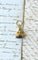 Pendentif Pendentif cachet en or jaune 18k et jaspe sanguin 58 Facettes