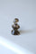 Pendentif Pendentif cachet géométrique en or rose 18k et quartz fumé 58 Facettes