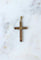 Pendentif Pendentif croix Art déco en or et platine, perles et diamants 58 Facettes