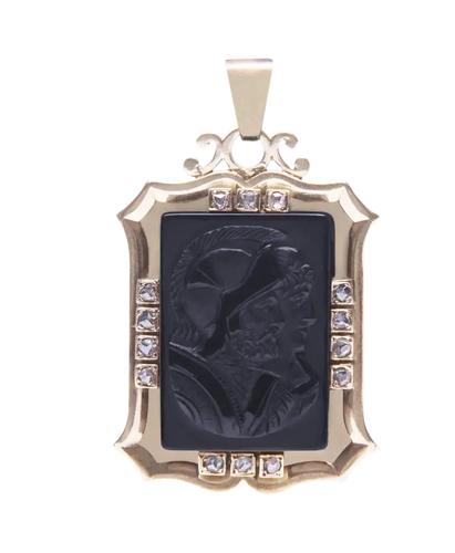 Pendentif Antiqua - Pendentif en or rose 18K et diamants 58 Facettes BO210322/ANTIQUA