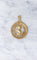 Pendentif Pendentif médaille caniche en or jaune 18k « Je suis fidèle » 58 Facettes