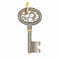 Pendentif Pomellato Clef - Pendentif clé en titane et or rose 58 Facettes 64700165