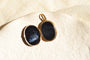 Pendentif Pendentif ouvrant porte-photos en or jaune 18 carats et onyx 58 Facettes 3484