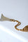 Pendentif Pendentif sceau (cachet) en or jaune 18 kt et calcédoine grise 58 Facettes