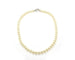Collier Collier de perles du Japon 44 cm avec fermoir en or blanc 18 ct 58 Facettes 13534