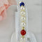 Bracelet Bracelet de perles en or 14 carats avec pierres semi-précieuses 58 Facettes 2306