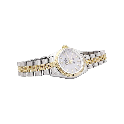 Montre Rolex Oyster Perpetual Lady-Datejust - Montre en acier et or jaune 58 Facettes 35328