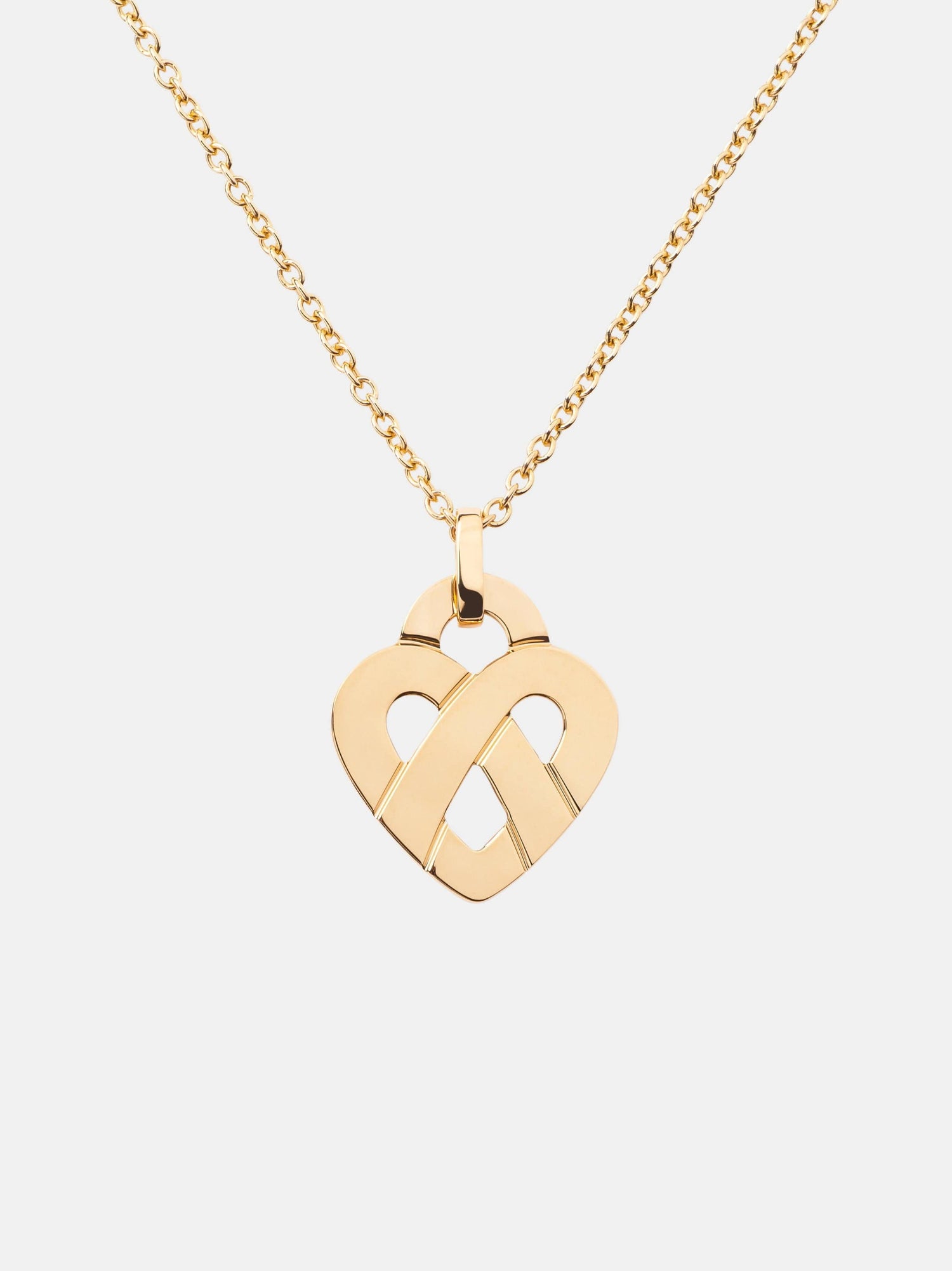 Pendentif Coeur Entrelacé Or jaune 