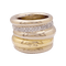 Bague 51 Pomellato Tubolare - Bague en or jaune et or blanc avec diamants 58 Facettes 34163