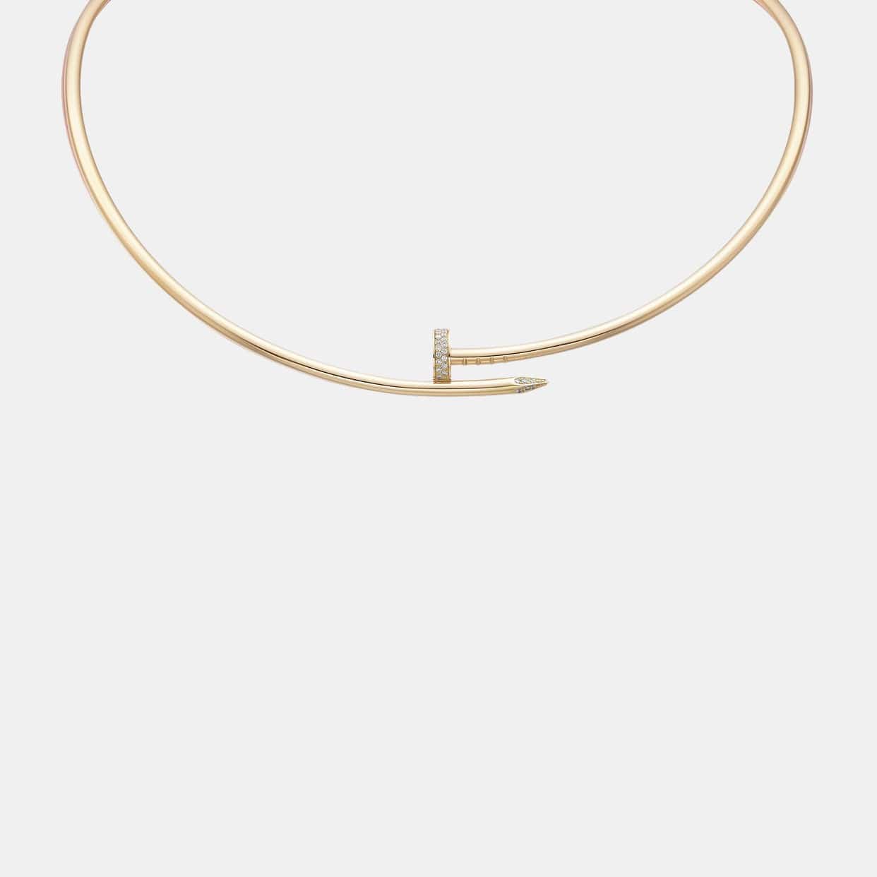 Collier Juste un Clou Or jaune Diamant