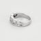 Bague 51 Bague jonc en or blanc 18K sertie de diamants 58 Facettes 58FC150