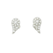 Boucles d'oreilles Boucles d'oreilles clip Art Déco en or blanc 18 carats et diamants 58 Facettes