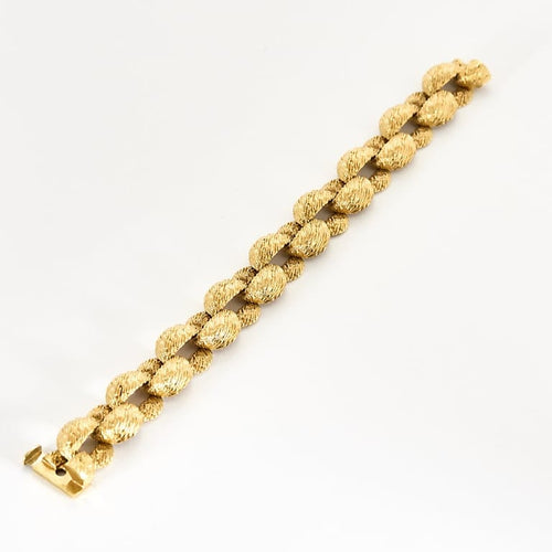 Bracelet Bracelet en or jaune ciselé 58 Facettes SOI3768