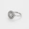 Bague 48 Bague or blanc, platine et diamants 58 Facettes ROM1747