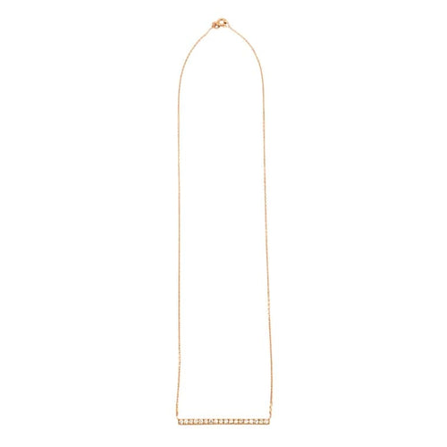 Collier Collier en or rose & diamants 58 Facettes
