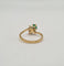 Bague 49.5 Bague or jaune 18 carats sertie d'une émeraude et diamants naturels 58 Facettes