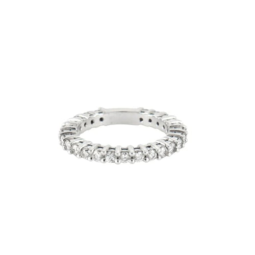 Bague 49 Bague en Or Blanc & diamants 58 Facettes
