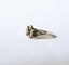 Bague 53 Bague ancienne en or blanc 18k et diamant 0,05 carat 58 Facettes