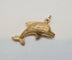 Pendentif Pendentif dauphin en Or jaune 58 Facettes